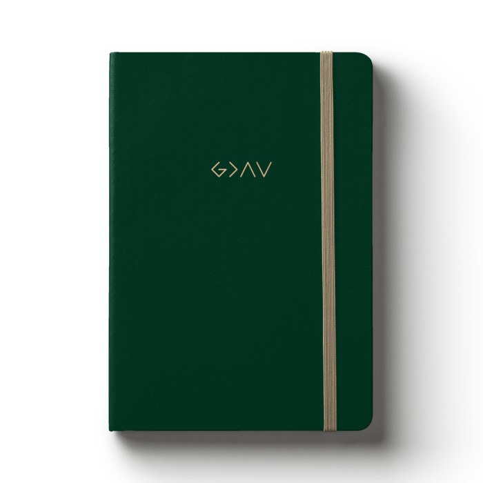 

Terlaris Papermark - A5 Green Faith Journal