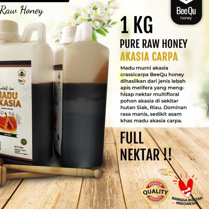 

➥ Murni Asli Akasia Carva Carpa Riau 100% Pure Raw Honey - BeeQu Honey ➬