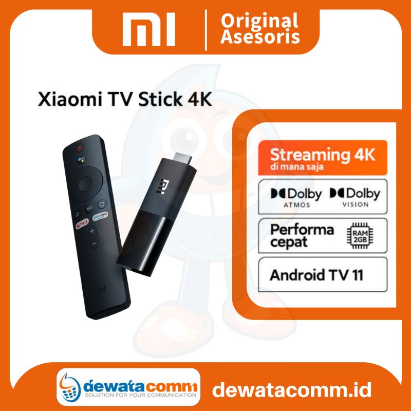XIAOMI TV STICK 4K dan FHD
