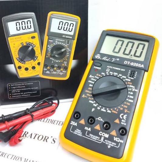 ♚ Multitester Digital DT 9205A / Avometer Digital DT-9205A / Multitester Digital Avometer Digital ✼