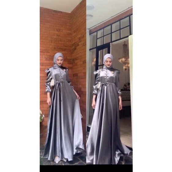 ARIEL TATIANA DRESS PREMIUM / MAXI DRESS LEBARAN TERBARU 2023
