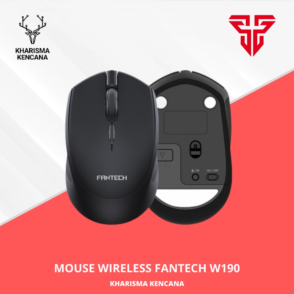 MOUSE WIRELESS FANTECH W190