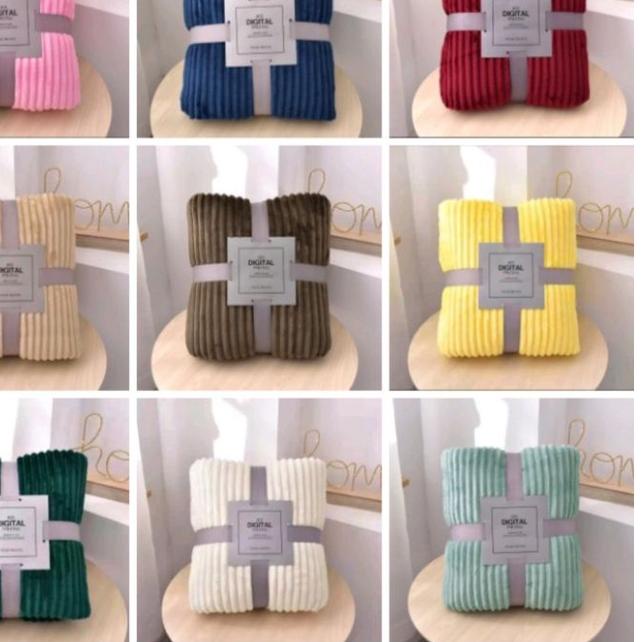 ✲ selimut salur jumbo  free tas cantik ☉