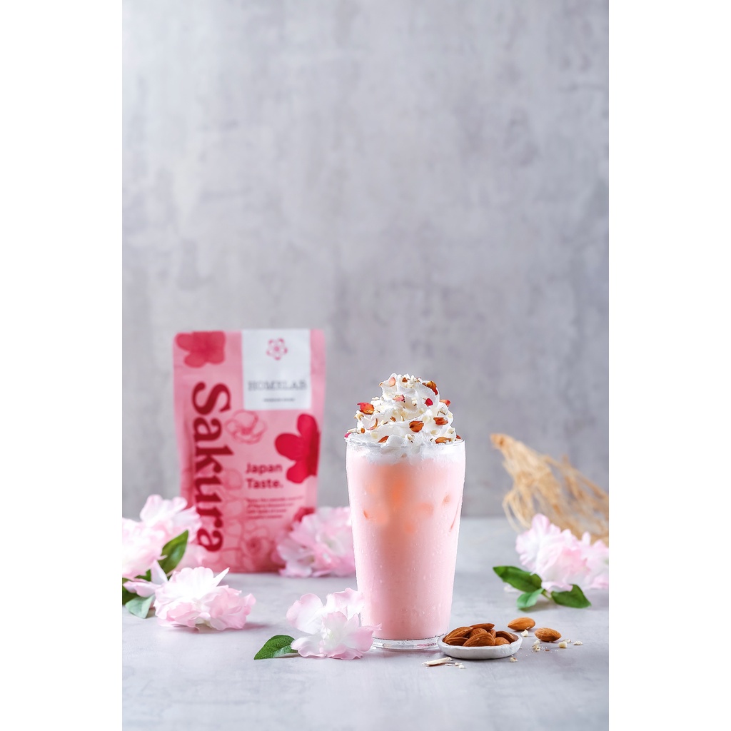 

✨NEW✨ -1 Kg Homelab Bubuk Minuman Sakura Latte Premium Powder- 1.1.23