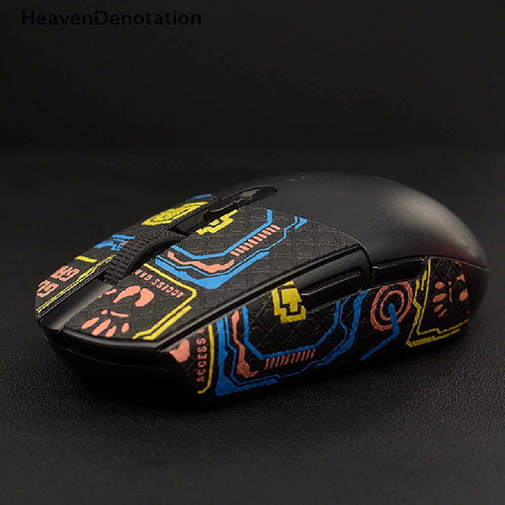 [HeavenDenotation] Mouse Grip Tape Skate Handmade Stiker Non Slip Hisap Keringat Untuk Logitech G102 G304 Wireless No Mouse HDV