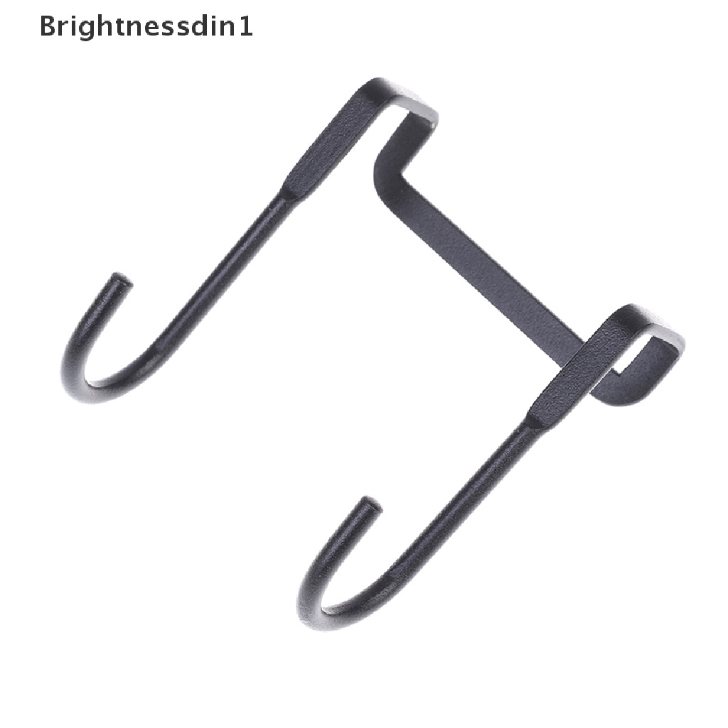 [Brightnessdin1] Stainless steel free punching door Tanpa Jejak Kait S-type door hanger Butik