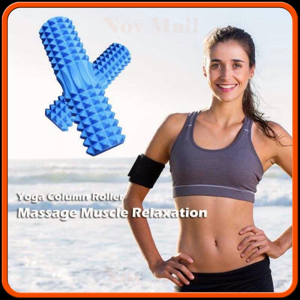 Roller Alat bantu Yoga Hollow Column Foam Gym Massage Exercise -SP423