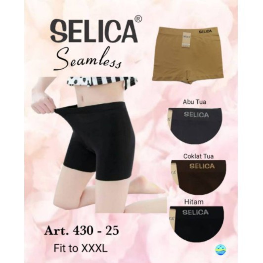 Celana Dalam Wanita SELICA 430-25 PREMIUM  / CD Bahan Nylon Spandex