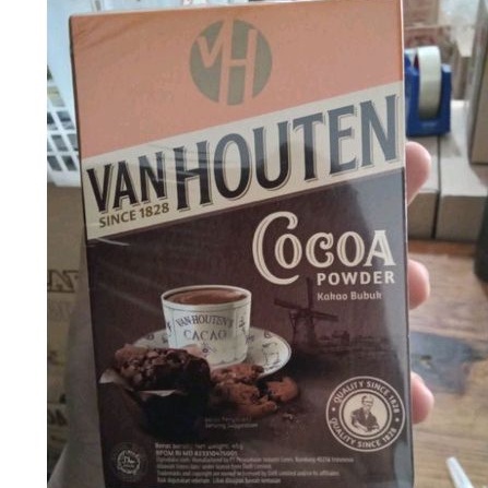 Cocoa Powder / Cocoa Powder Van Houten / Kakao Bubuk 45g / Kokoa Bubuk 1 Pack