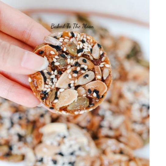

✷ HAMPER Caramel Seed Cookies / Healthy Snacks ✰