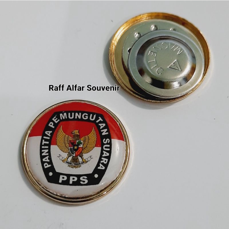 PIN PPS - Pin panitia pemungutan suara