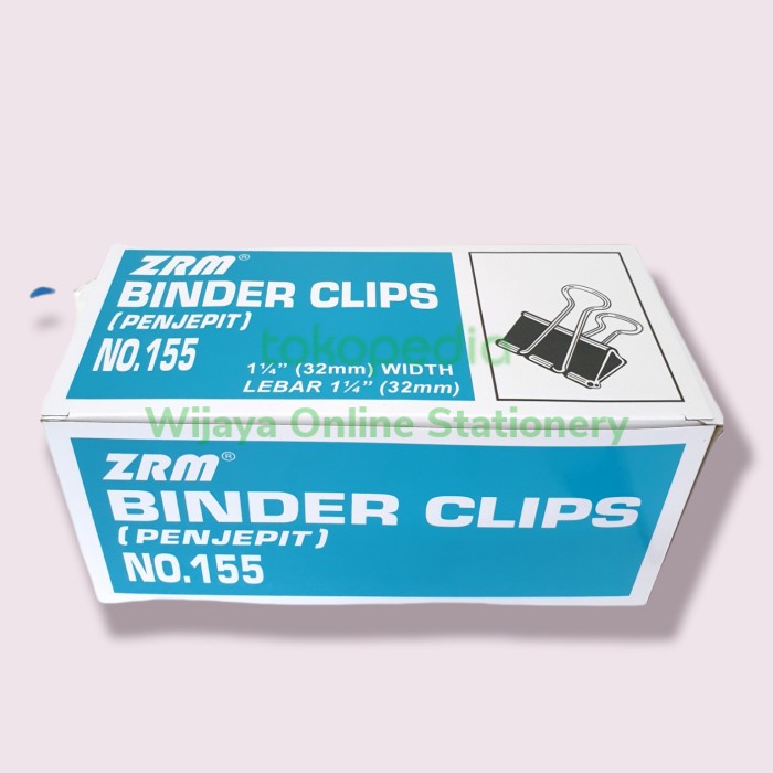 

Terlaris Binder Clip 155 Zrm (12 Pak)