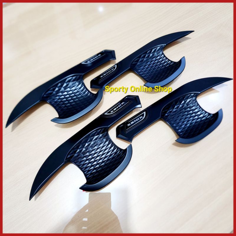 Handle Outer Innova Zenix Hitam Dop Diamond