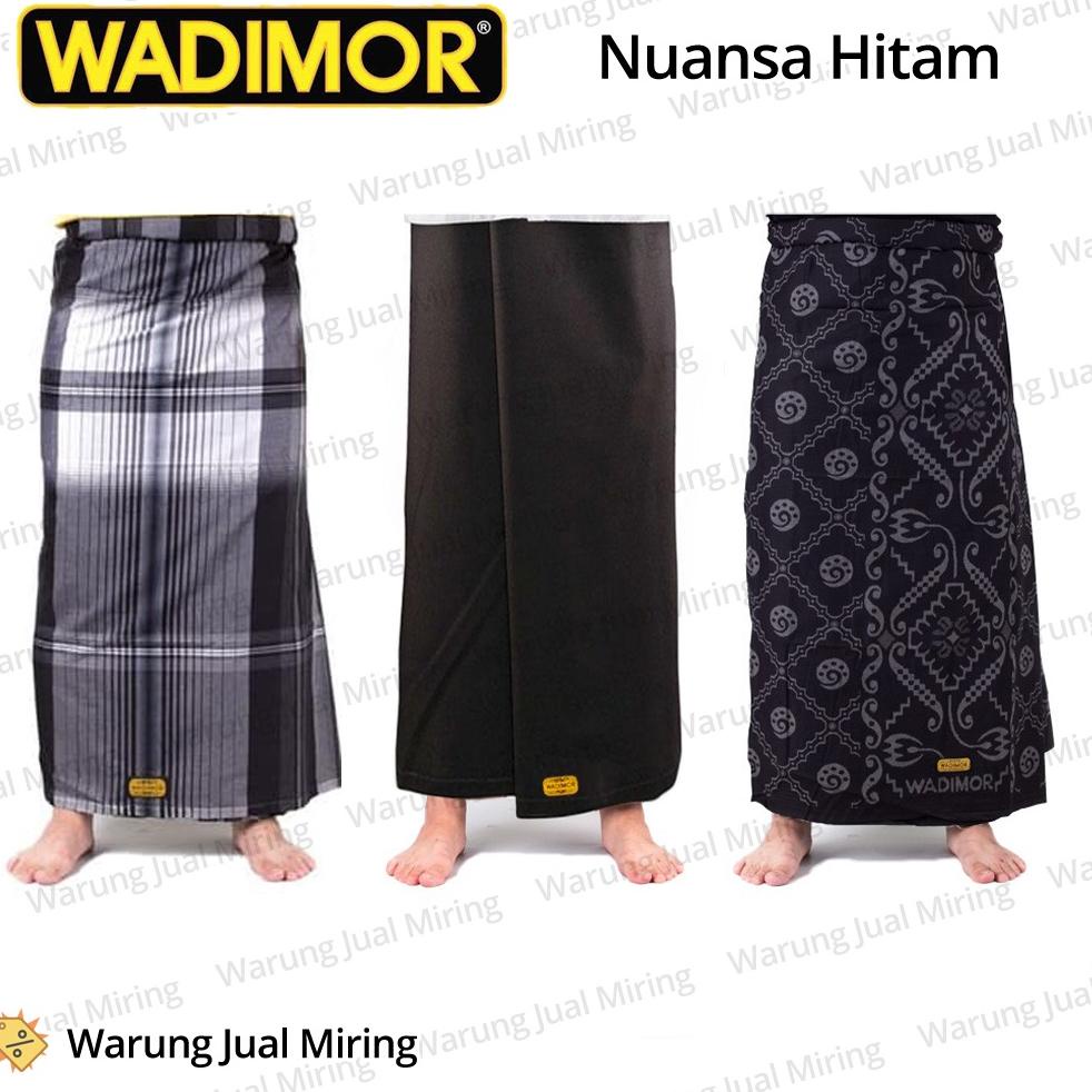 TERMURAH WADIMOR Hitam Motif Polos Kombinasi Garis Kotak Kotak2 Batik Bali Kembang Daerah Indonesia 