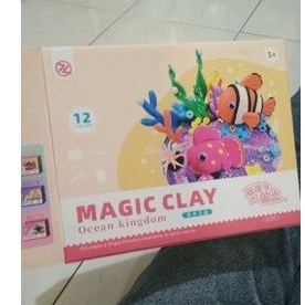 Magic Clay 12 warna plus bola Mata