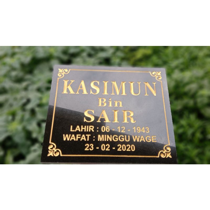 NAMA MAKAM GRANIT-NISAN GRANIT-NAMA NISAN