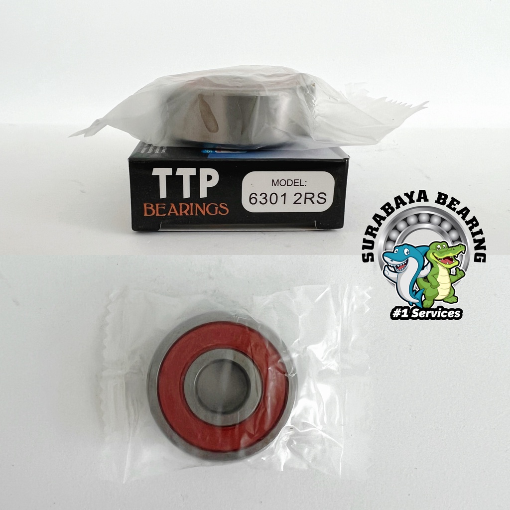 Bearing 6301 2RS / 6301 2RS 15mm TTP Bearing / Laher / Laker