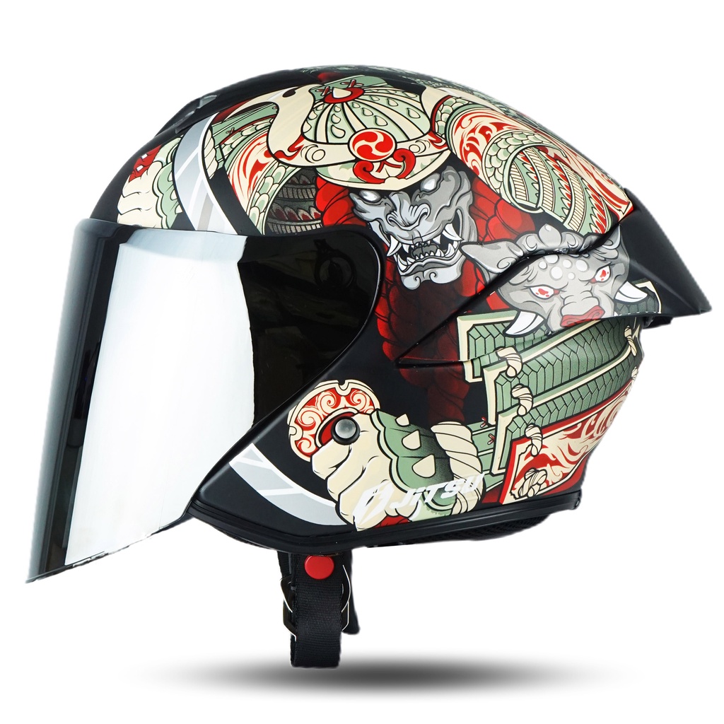 HELM JITSU JS1 SERIES RONIN DOFF SNI