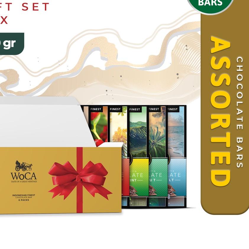 

✯ WoCA Assorted Chocolate Bar WoCA 6x90 gram ☂