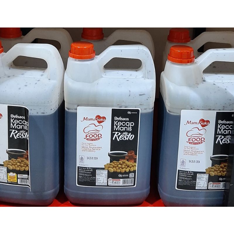

kecap manis ala resto mamasuka 5,7kg