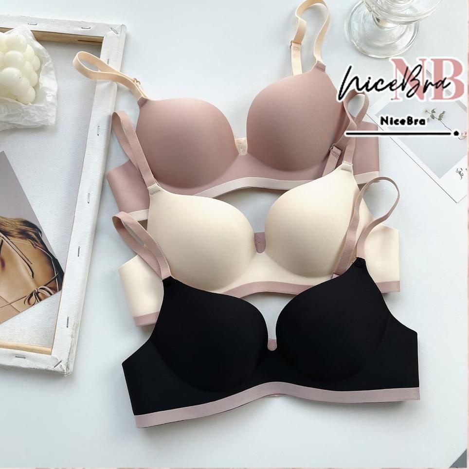 PALING DICARI T32 Nicebra Bra Seksi Push Up Invisible BH Dalam Wanita 9015 ㅹ