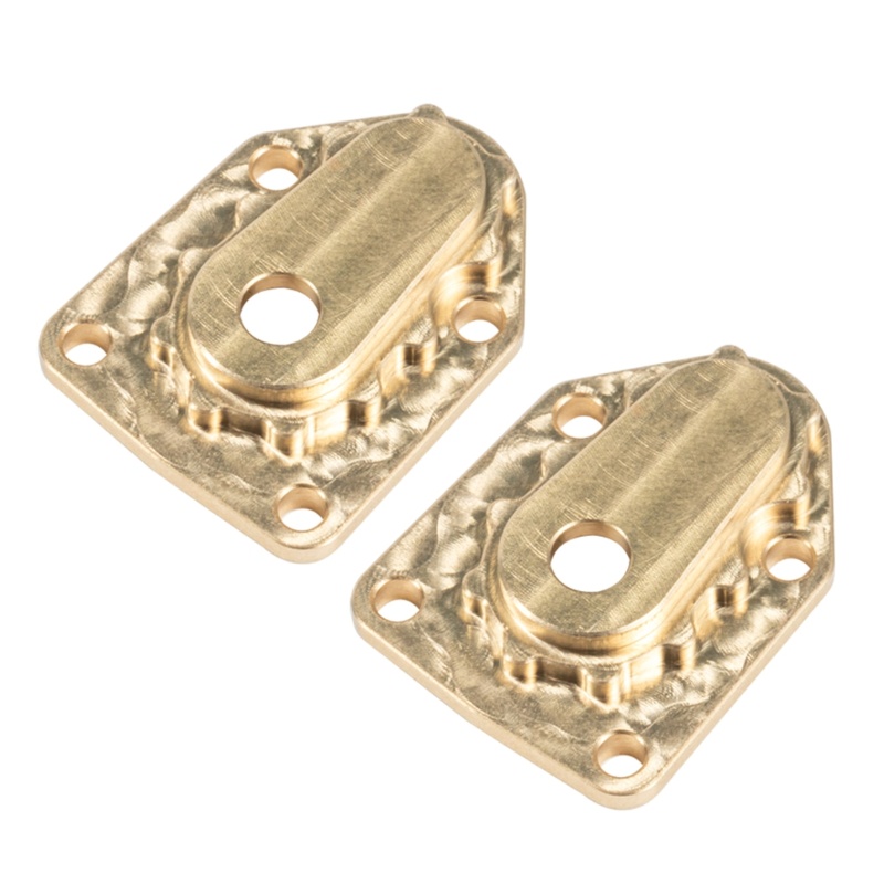 Btsg Brass Steering Knuckles Untuk 1per18-RC Brass Counterweight Set Steering Knuckles Carriers Penutup Diferensial