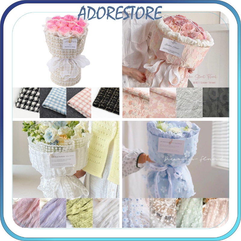 

Kain Klasik Pembungkus Bunga Buket Bahan Kain Kertas buket Kain Pembungkus Wrap Bunga KB6268