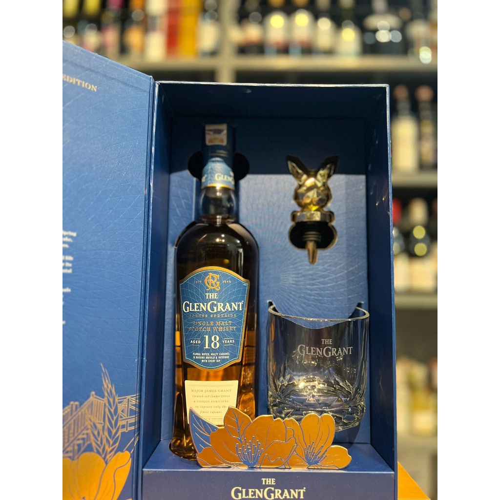 THE GLEN GRANT AGED 18 YEARS YO LIMITED LUNAR NEW YEAR EDITION WHISKY