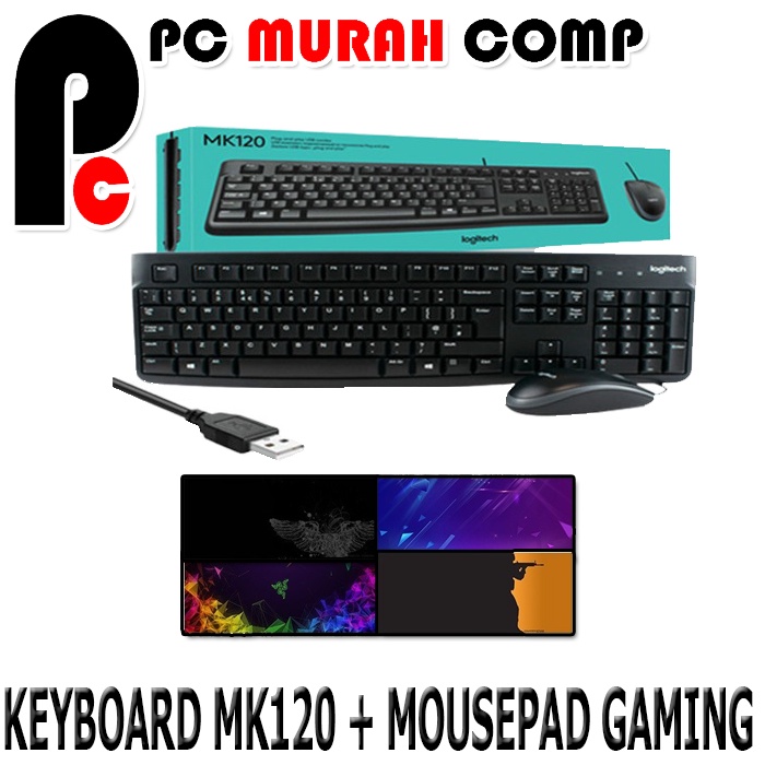 PAKET KEYBOARD MOUSEPAD GAMING