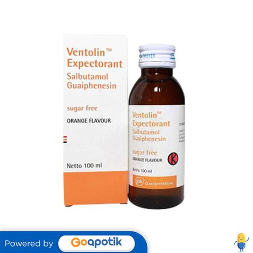 Jual Ventolin Expectorant Sugar Free Sirup Botol Ml Shopee Indonesia