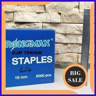 

limited stock Isi Staples Strongman 1016J Tembakan Angin 1F3B23