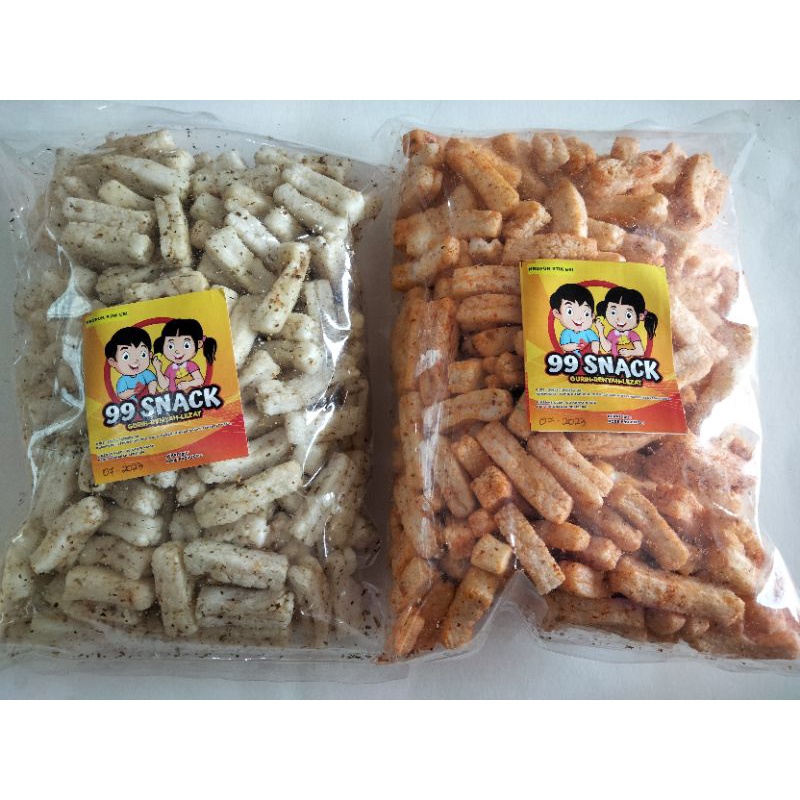 

Stik ebi rasa balado dan Lombok ijo