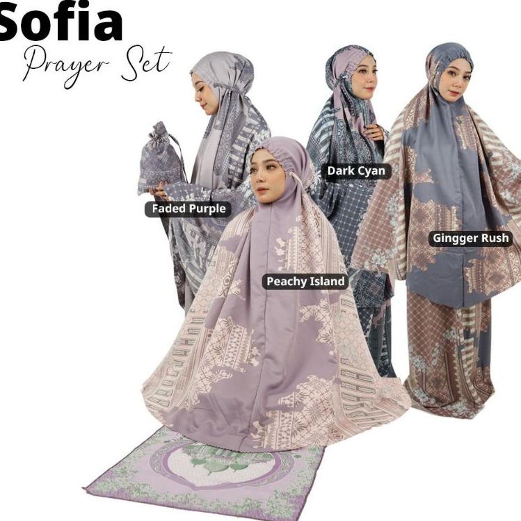 ➵ Sofia Prayer Set / Mukena Viral ➲