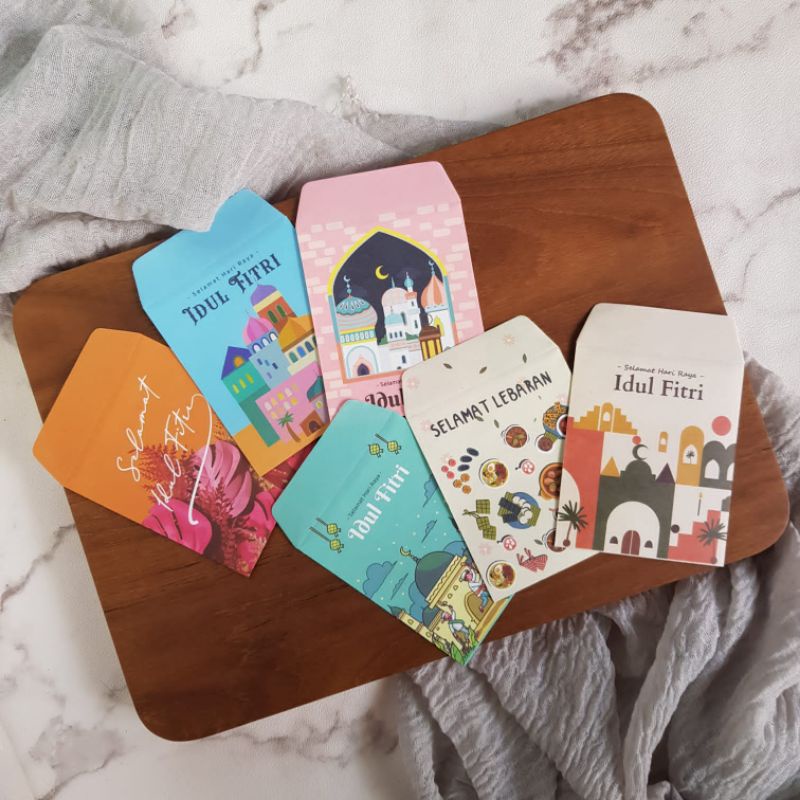 

Amplop Lebaran Kecil motif lucu / Amplop Lebaran kecil