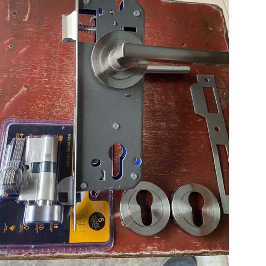 ✶ Termurah Kunci Pintu Model Pisah Roses/ Kunci Pintu Model Pisah Rosete Silinder Knop Putar Kunci p