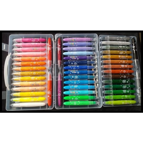 

Crayon Grasp Sti Besar Isi 48 Warna / Krayon Grasp