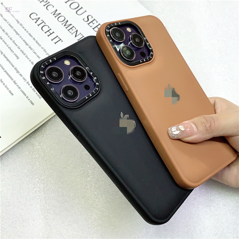 IPHONE (CASETIFY) Casing Silikon Lembut Untuk Iphone14 13 12 11 Pro Max X XR XSMAX 6 8 7 Plus