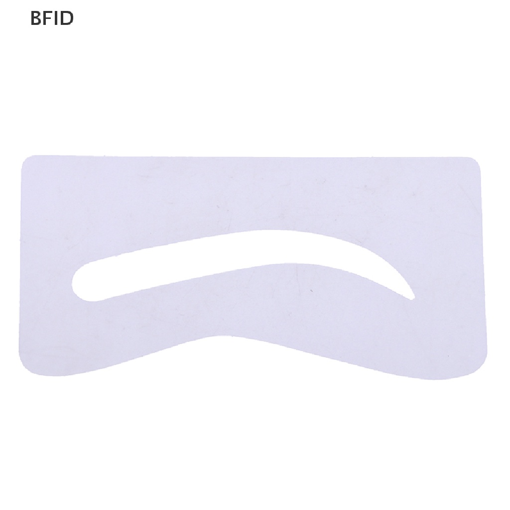 [BFID] 10pasang Pembentuk Alis Membentuk Stensil Grooming Charm Brow Card Template Makeup [ID]