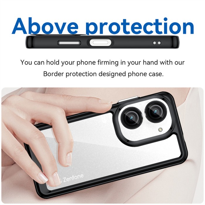 NEW DEALS CASE ZENFONE 9 / ZENFONE 10 HYBRID SOFT CASE PROTECTIVE COVER