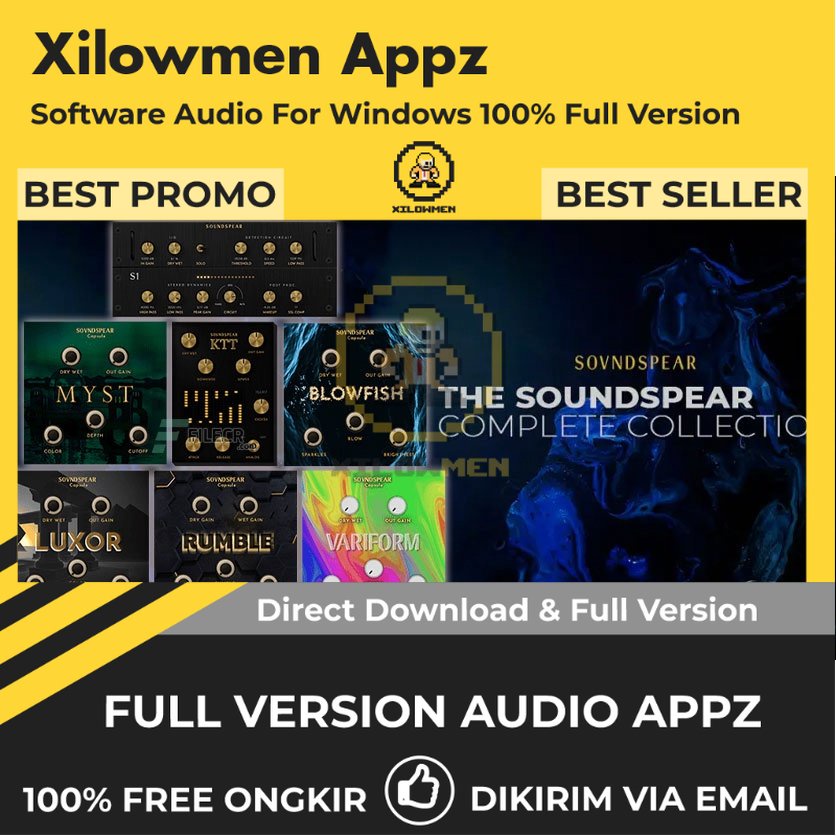 [Full Version] Soundspear Full Collection Bundle Pro Lifetime Audio Software WIN OS