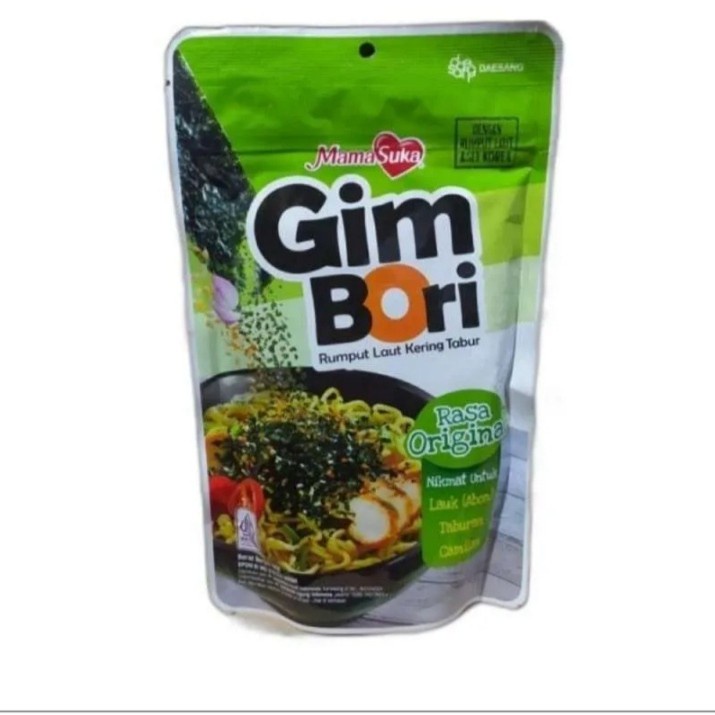 

GimBori BonNori 60gr mamasuka rumput laut kering tabur abon Halal