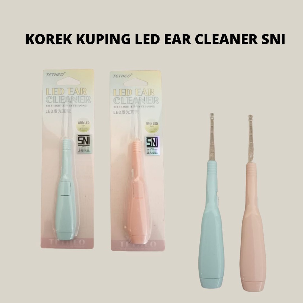 LED EAR CLEANER Korek Kuping untuk SNI 382300