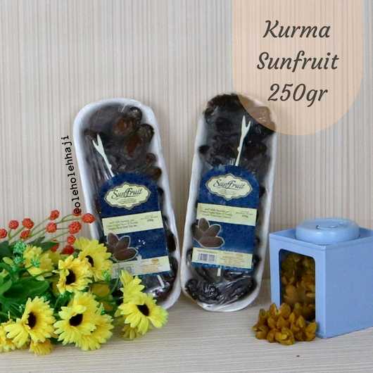 

Kurma Tunisia Sunfrutt 250 GR Kurma Takjil Buka Puasa Haji & Umroh