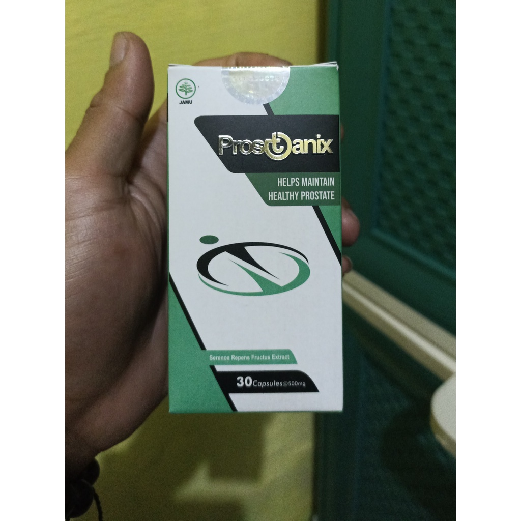 Prostanix Asli Original Obat Prostat Herbal Alami Bergaransi Lulus Uji Bpom