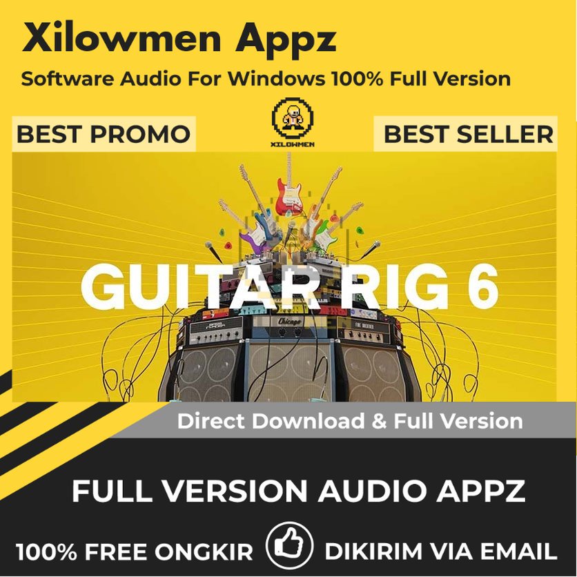 [Full Version] Native Instruments Guitar Rig Pro Lifetime - Simulasi Efek Gitar