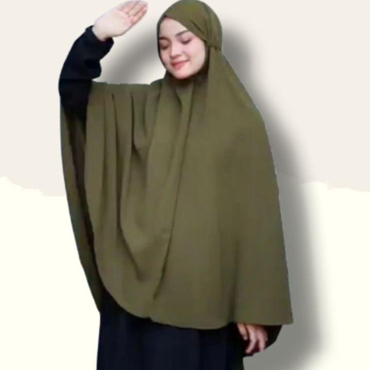 BEST SELLER Hijab Bergo Jilbab Kerudung Tali Terbaru Khimar Hijab Syari Panjang Terbaru 2022 Premium