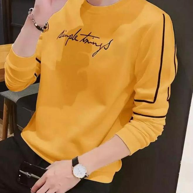 ✶ KAOS PRIA / KAOS PRIA LENGAN PANJANG / KAOS COWOK MODEL TERBARU KOREA / KAOS PRIA KEREN / BAJU KAO