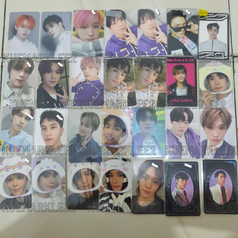 CLEARSALE PHOTOCARD NCT [2] PHOTOCARD NCT TRANDING CARD SELCA CONCEPT POLA DREAM VIBE JENO