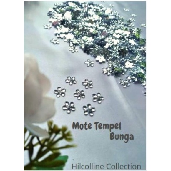 Mote Tempel Matahari | Mote Belah 12mm ( 120pcs )