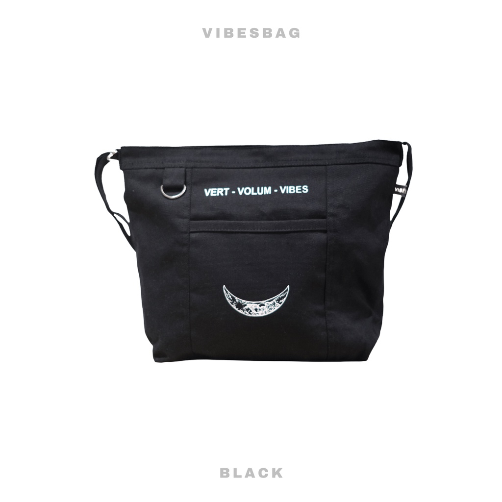 Slingbag Three V (Vert, Volum, Vibes) (BLACK)